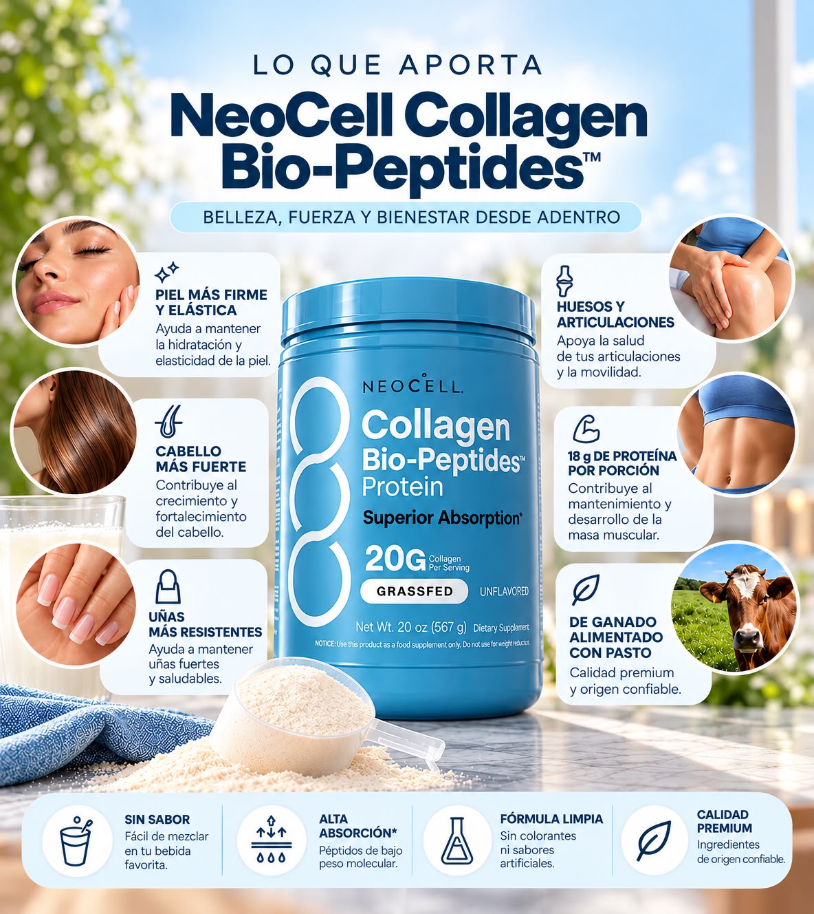 NEOCELL COLAGENO BIO-PEPTIDOS